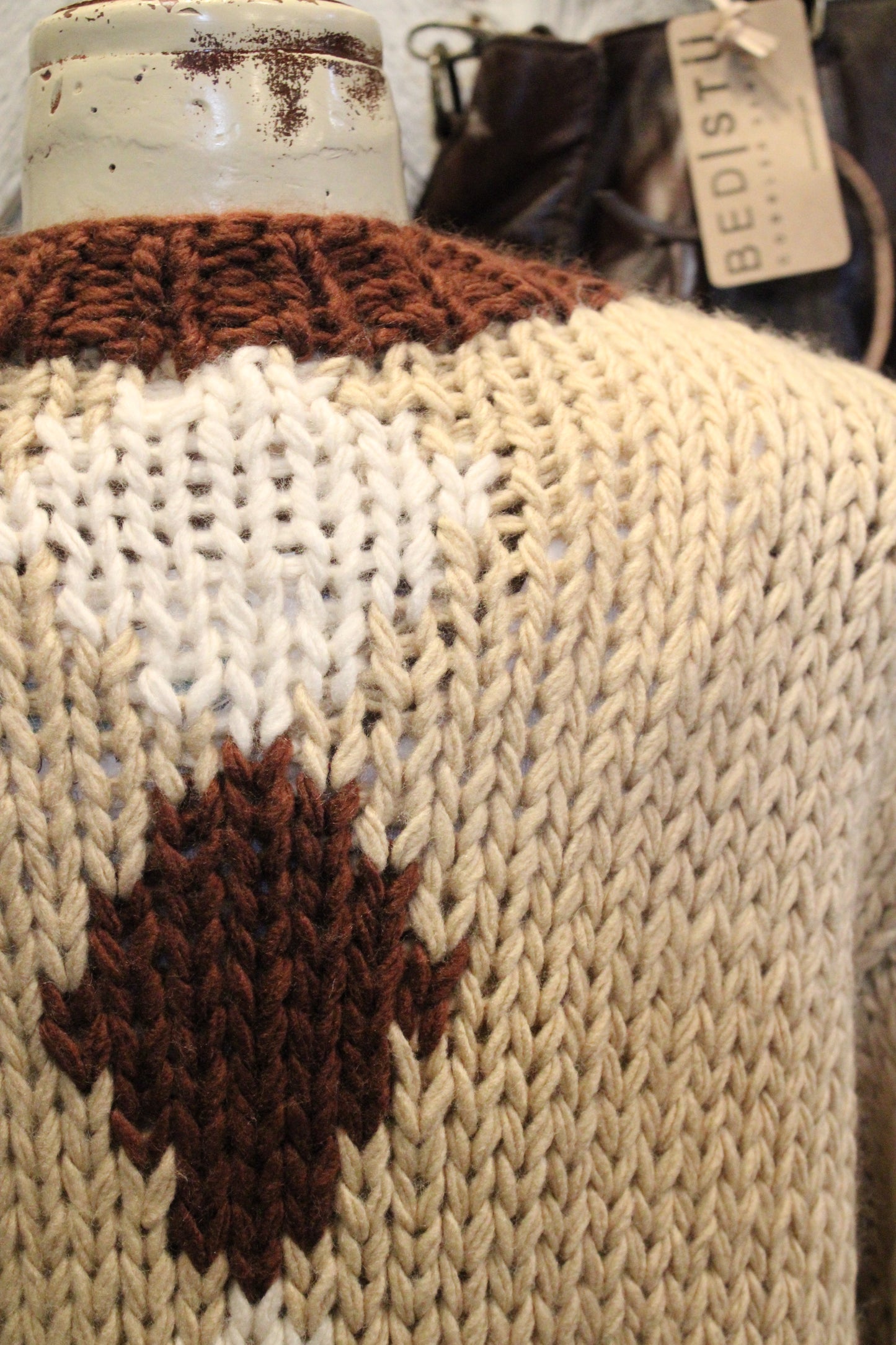 Maple Rose Knit Cardigan