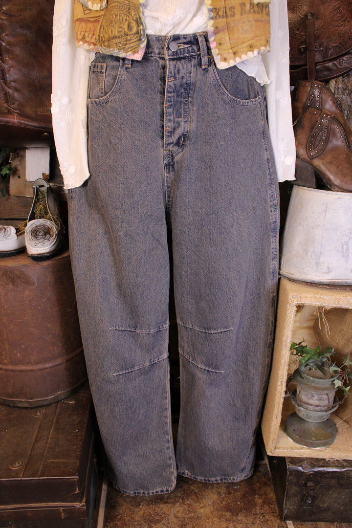 Rustic Denim Jeans