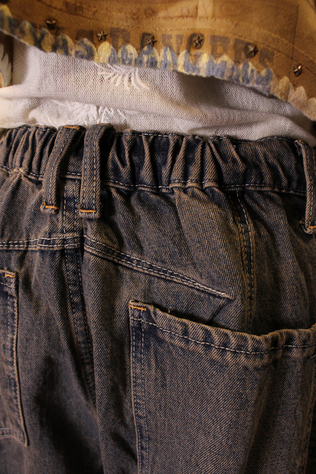 Rustic Denim Jeans