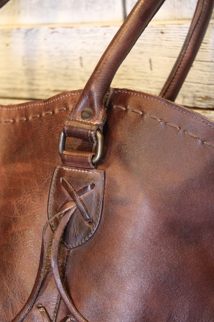 Bed|Stu Rebekah Teak Dip Dye Tote