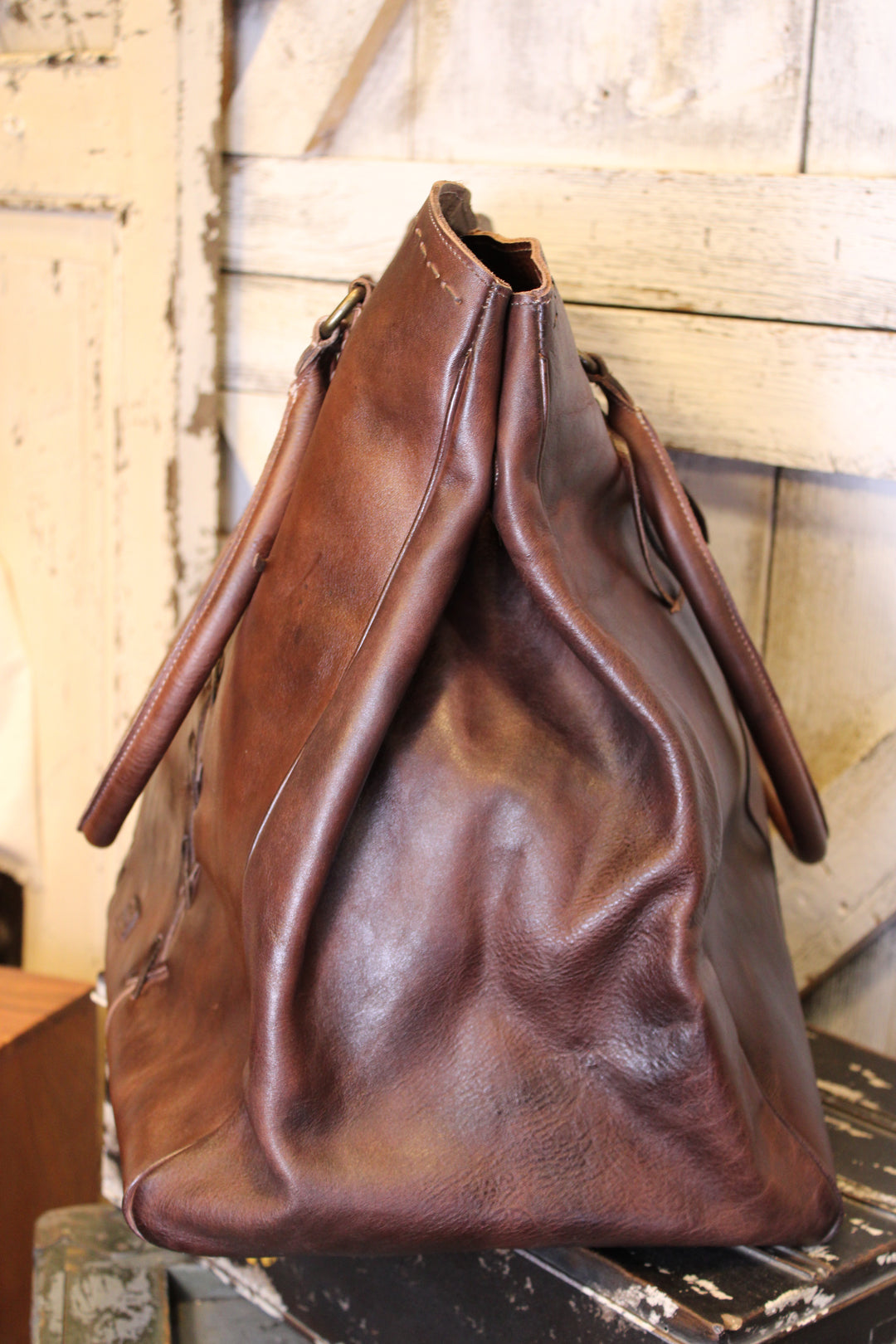 Bed|Stu Rebekah Teak Dip Dye Tote