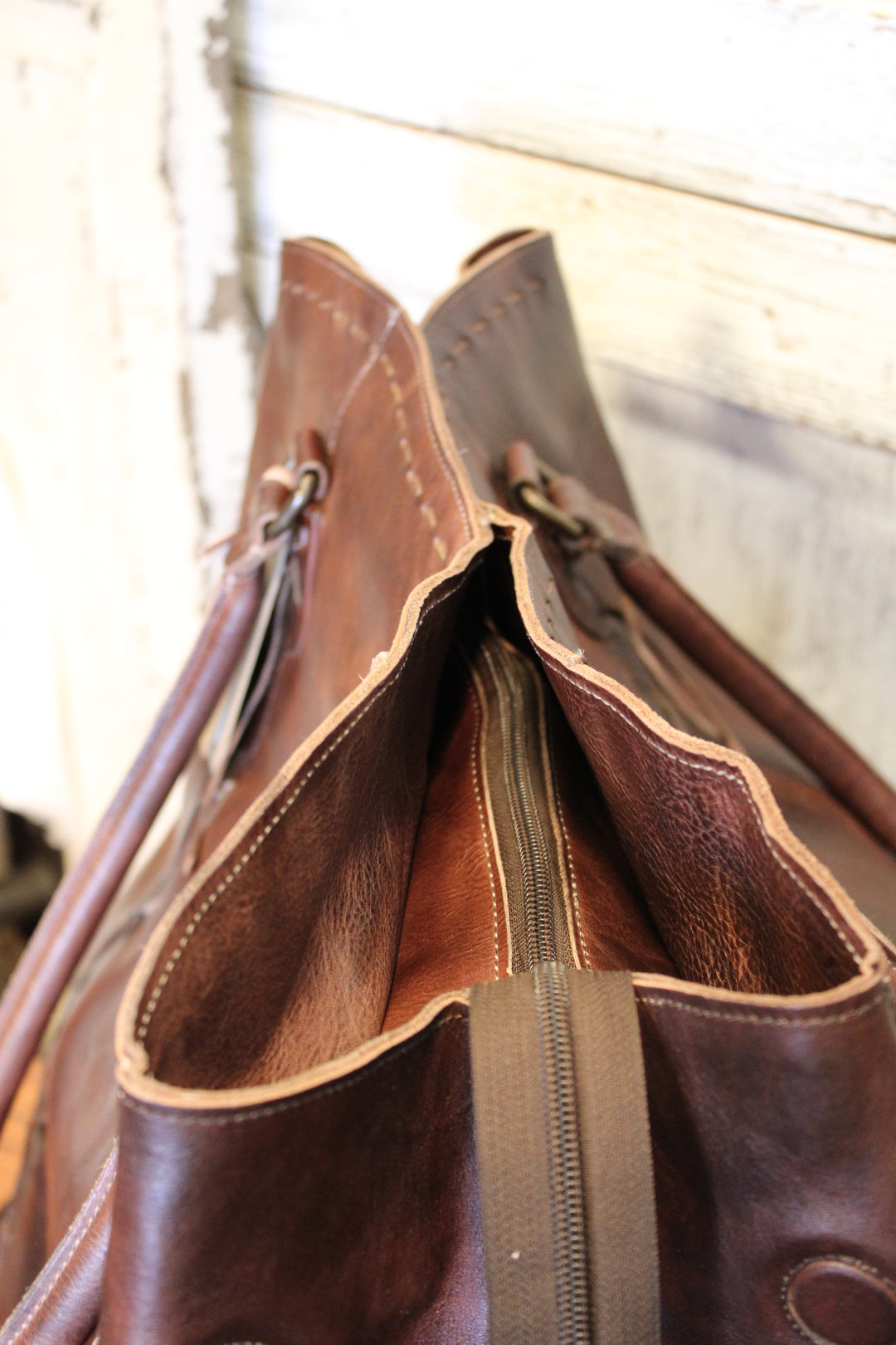 Bed|Stu Rebekah Teak Dip Dye Tote