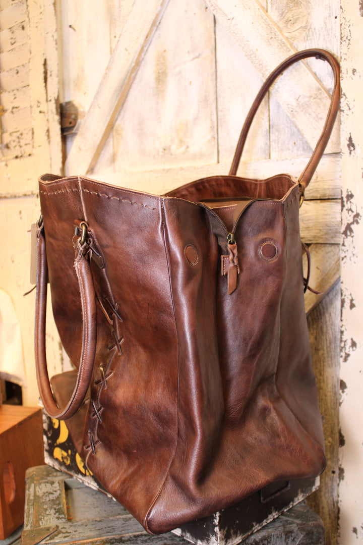 Bed|Stu Rebekah Teak Dip Dye Tote