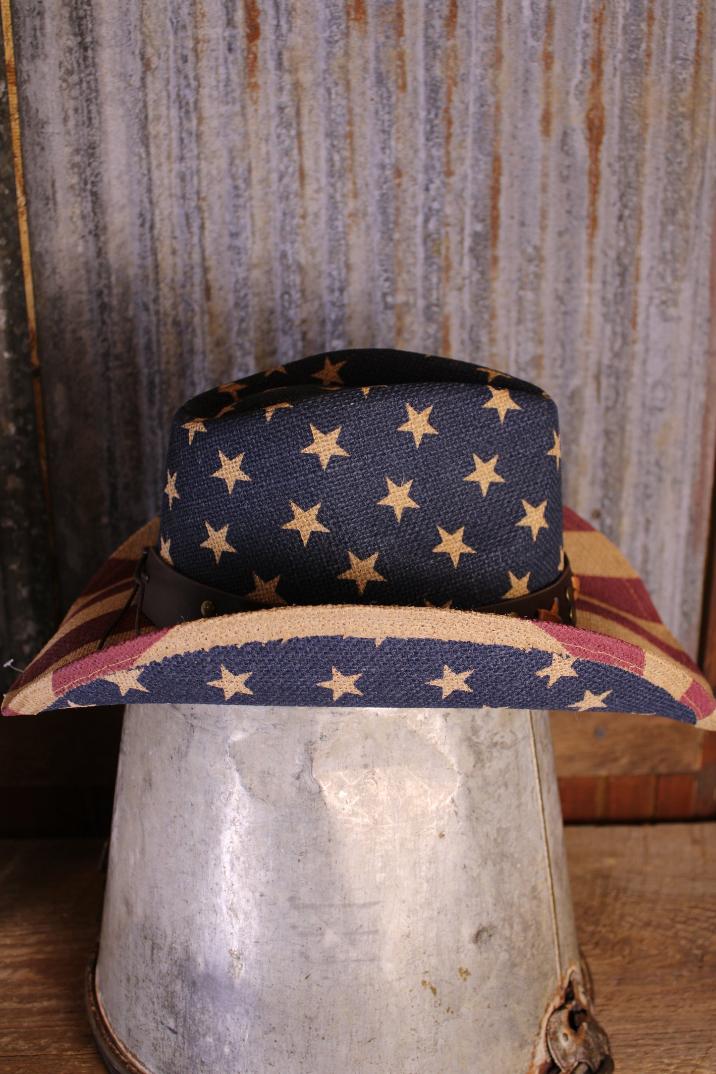 Uncle Sam Cowgirl Hat