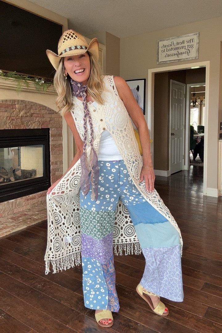 Soft Haven Crochet Duster