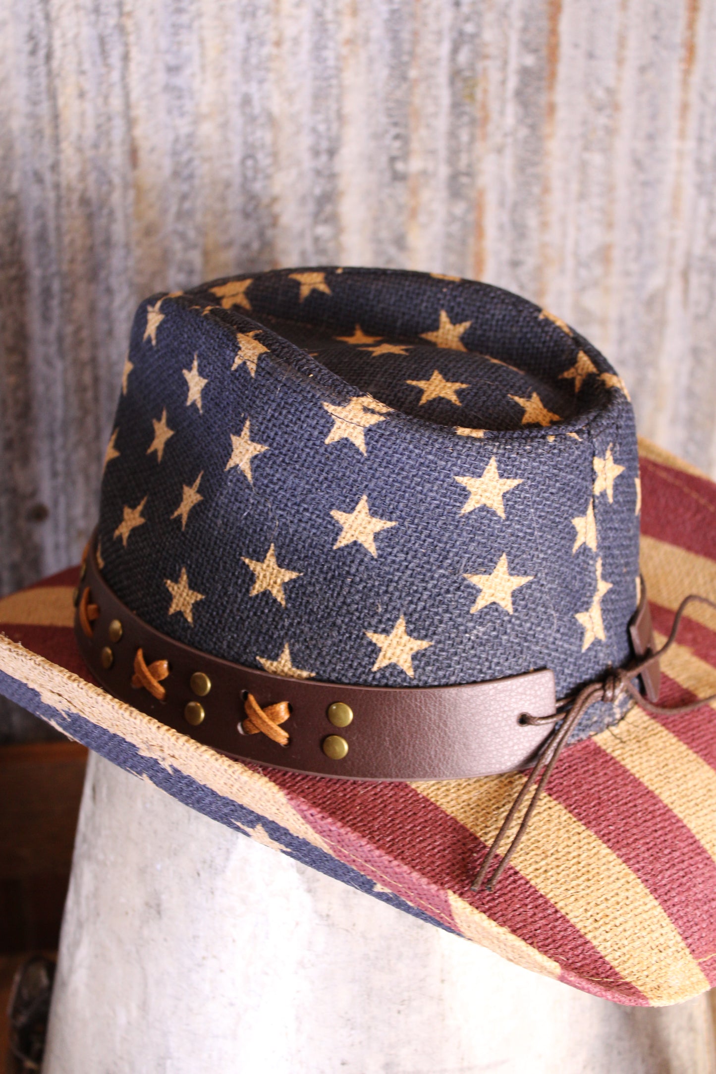 Uncle Sam Cowgirl Hat