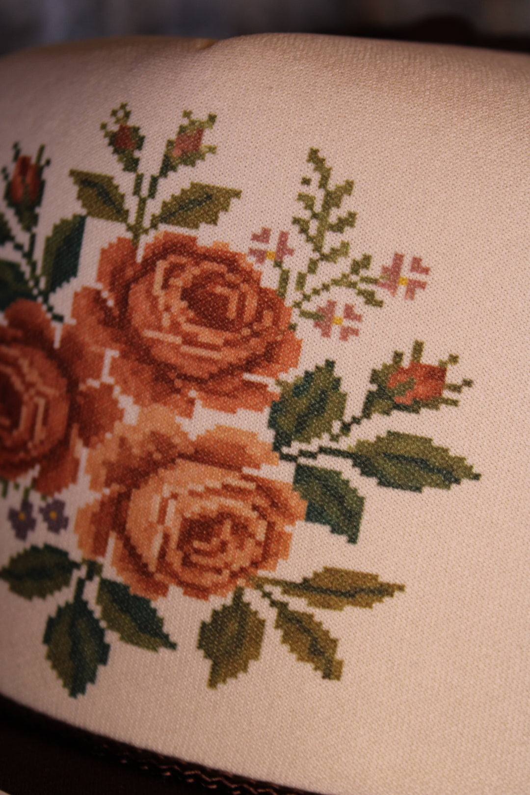 Fancy Floral Trucker Hat
