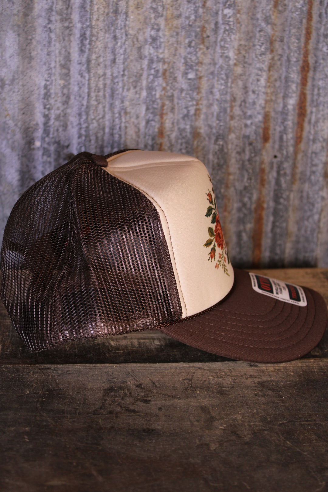 Fancy Floral Trucker Hat