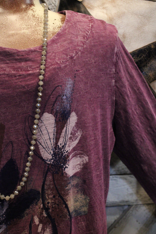 Fun in Plum Tunic