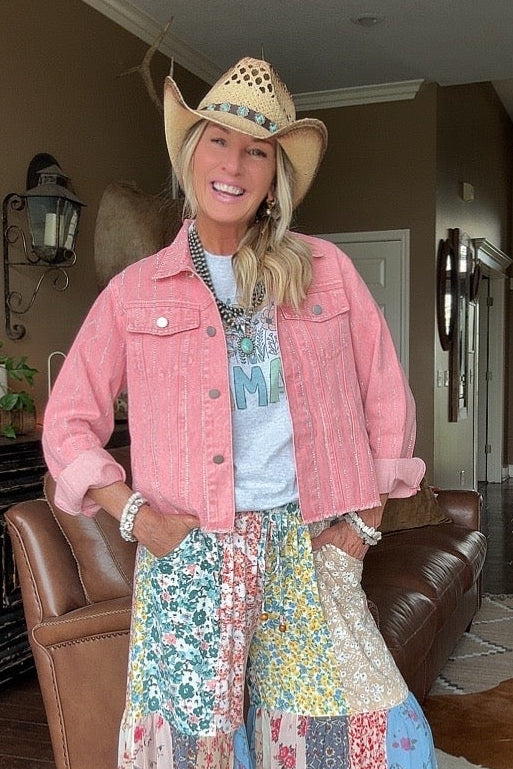 Rock Star Pop Pink Jacket