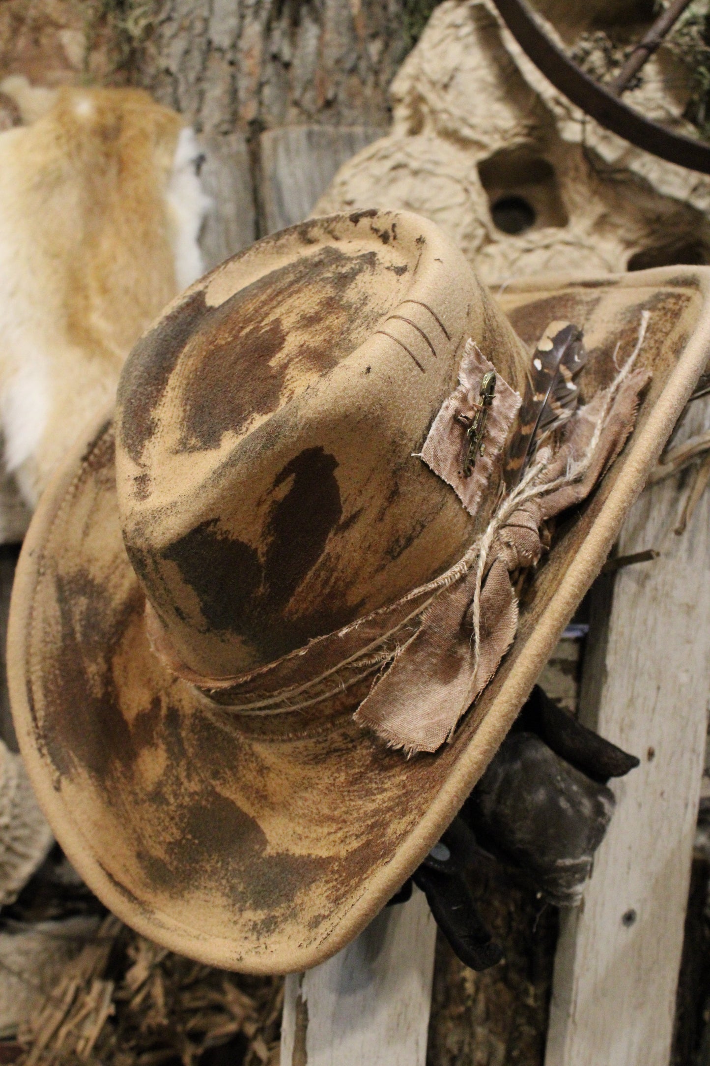 Rum Feather Cowgirl Fedora