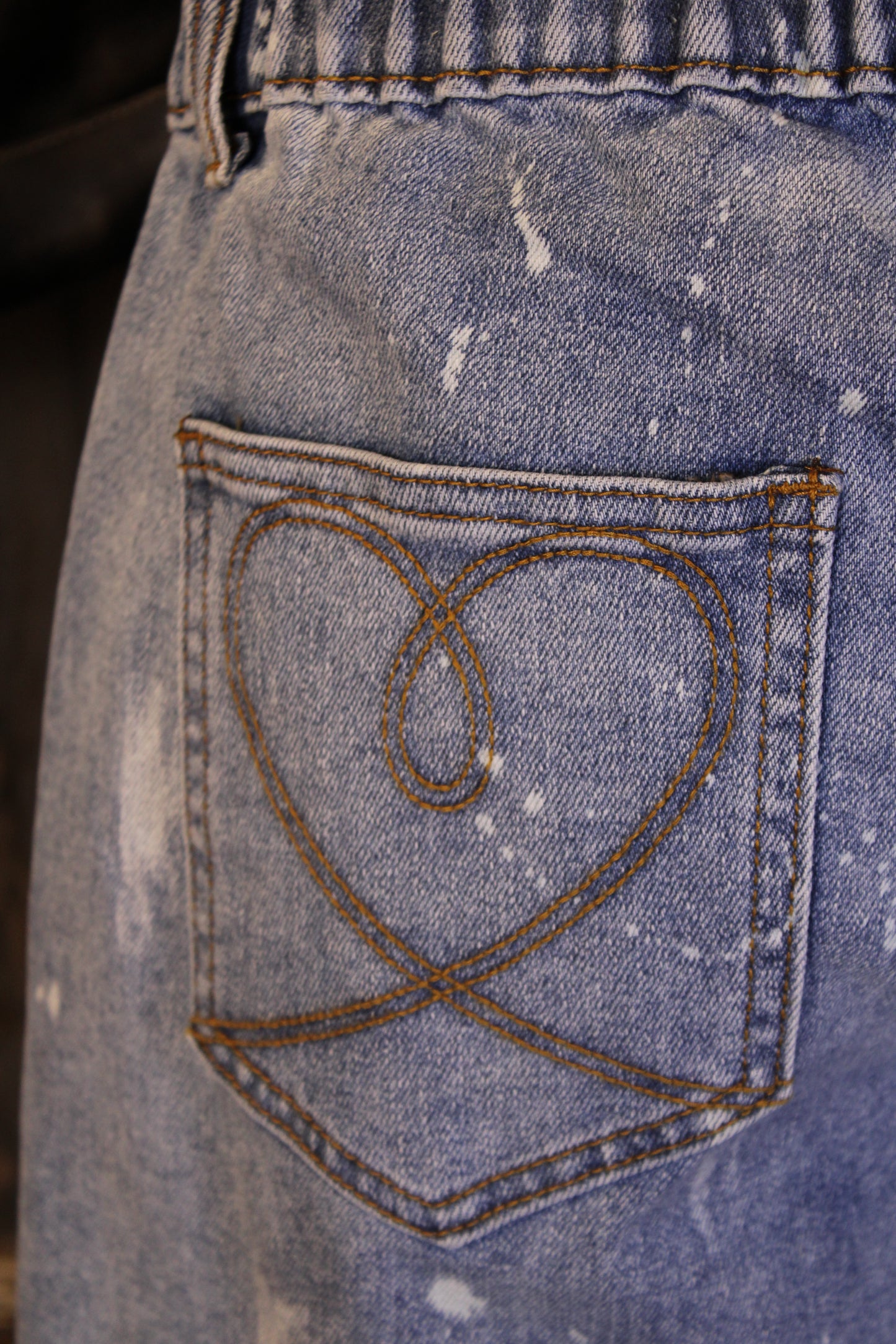 Love Note Denim Shorts