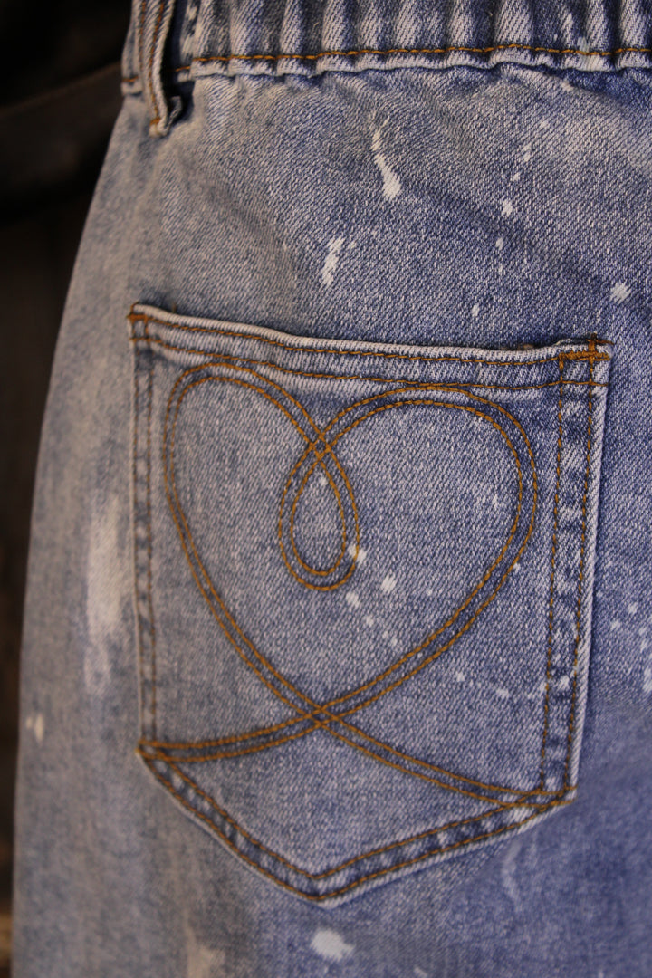 Love Note Denim Shorts