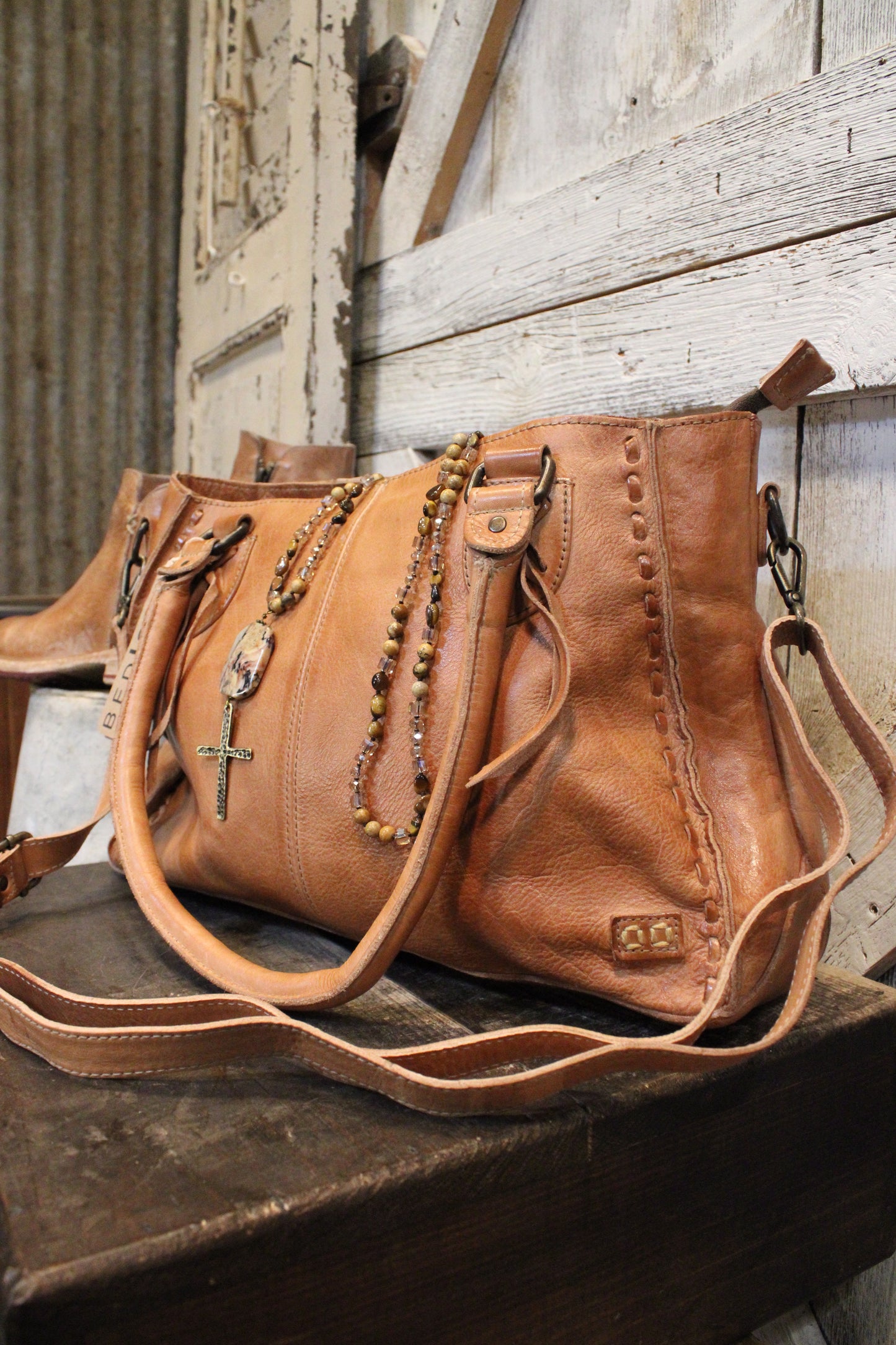 Bed|Stu Rockababy Tan DD Handbag