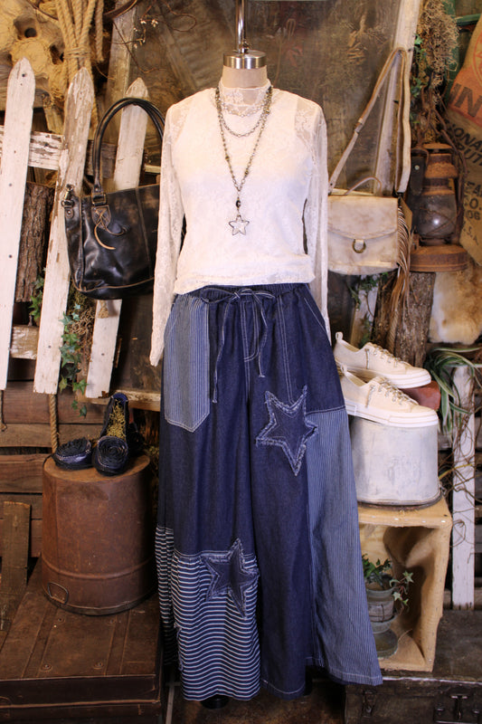 Freedom Stride Wide Leg Jeans