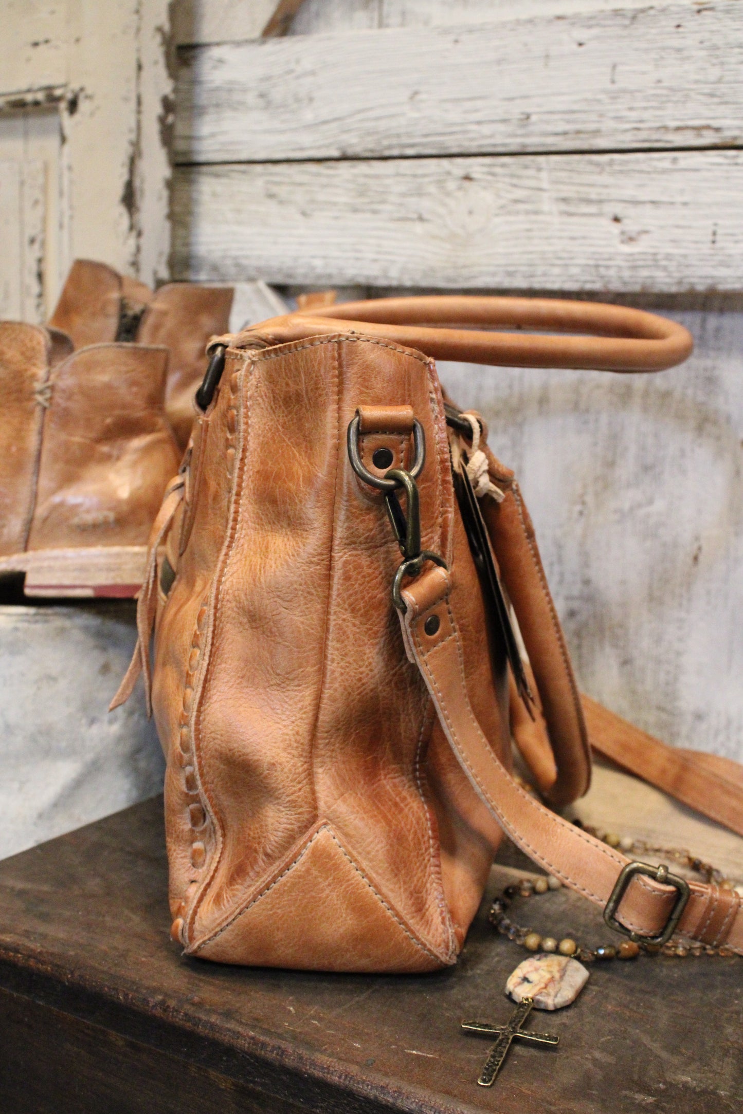 Bed|Stu Rockababy Tan DD Handbag