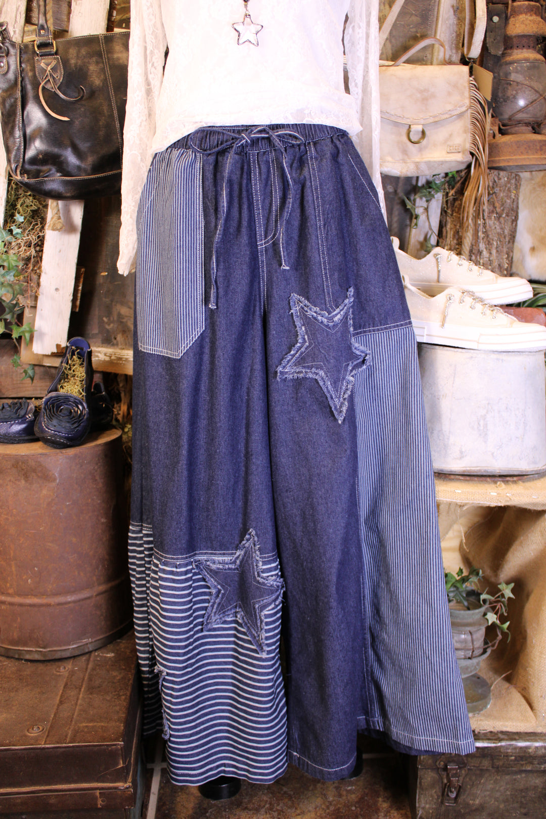 Freedom Stride Wide Leg Jeans