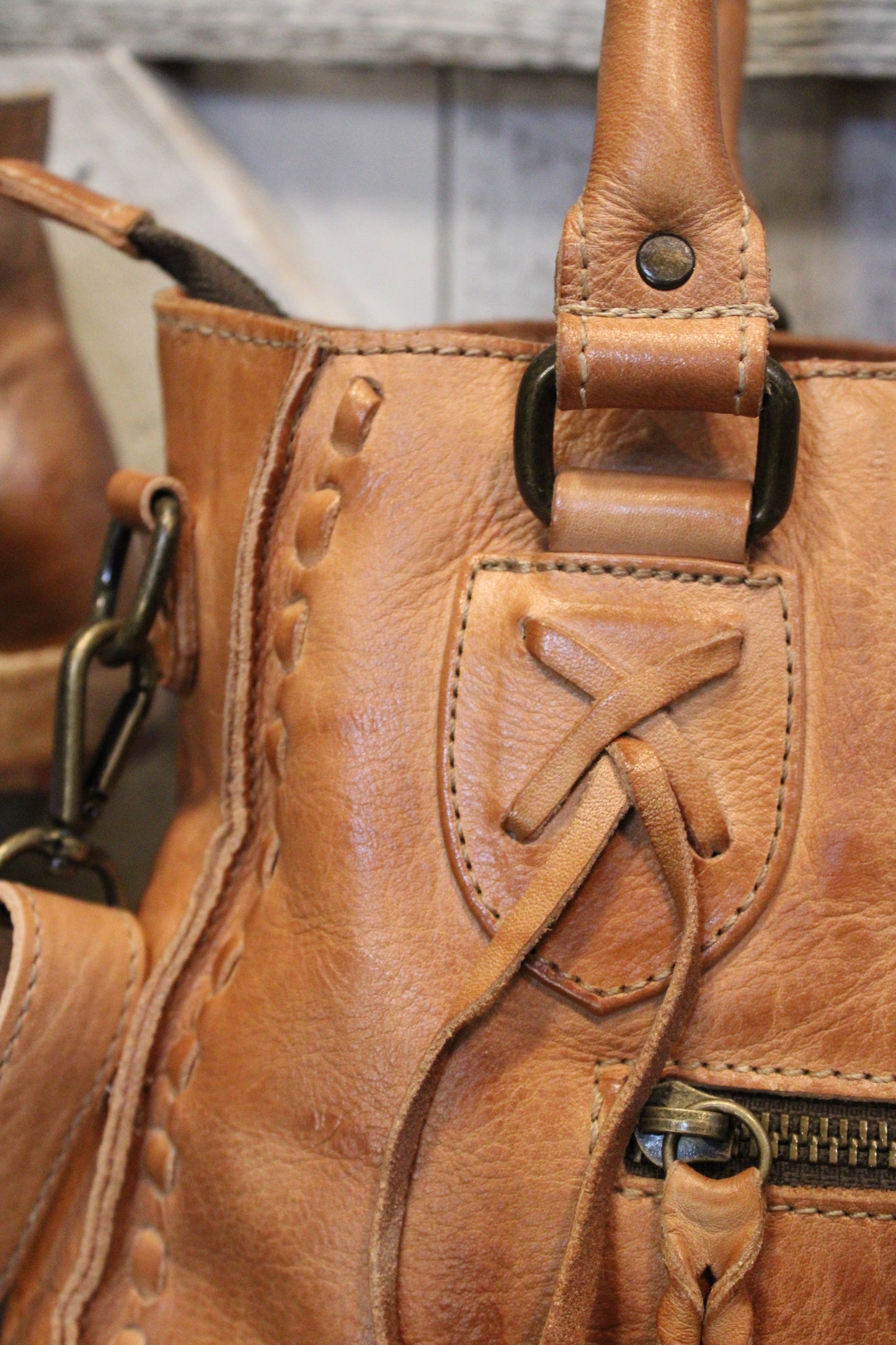 Bed|Stu Rockababy Tan DD Handbag