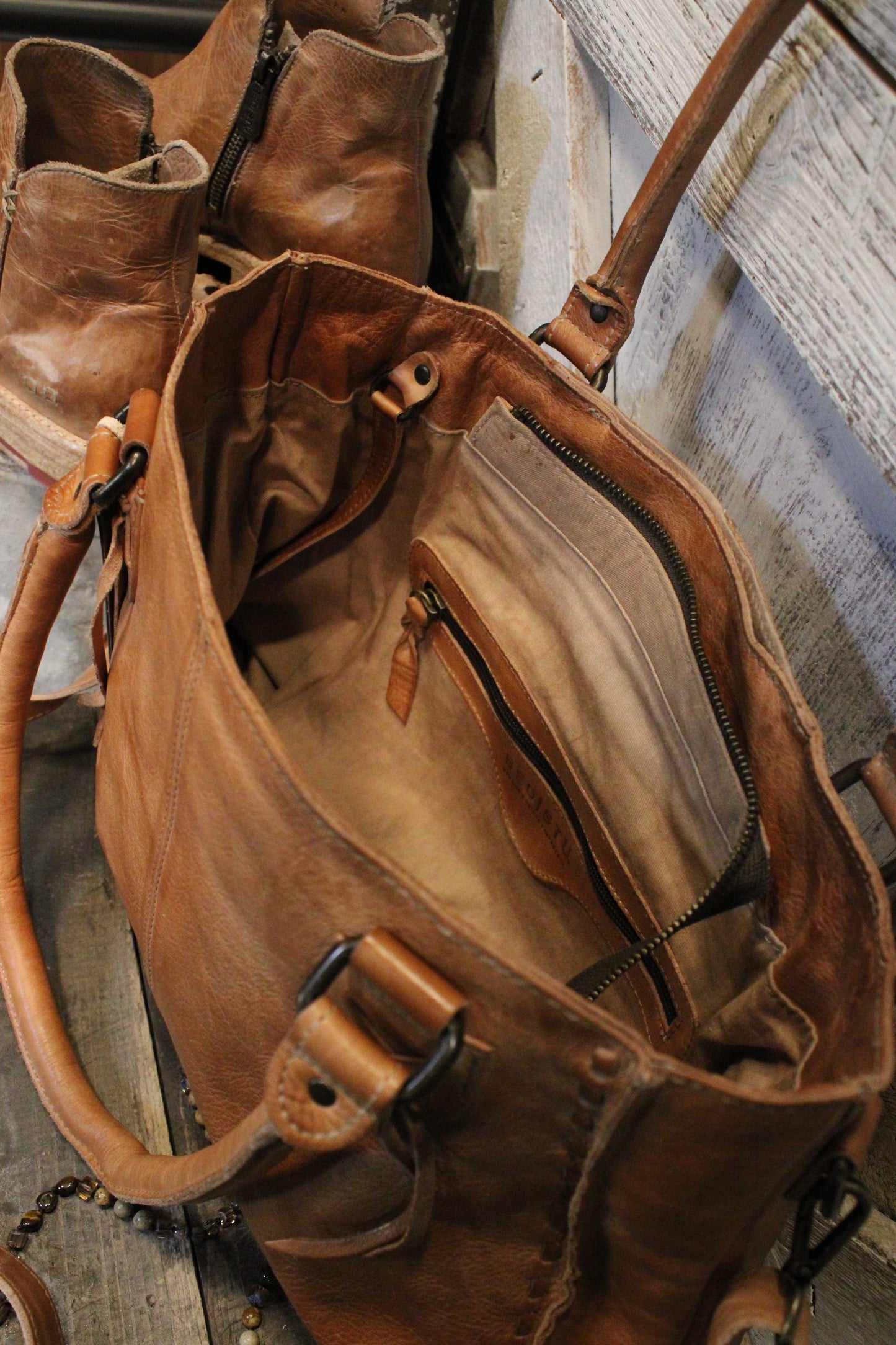 Bed|Stu Rockababy Tan DD Handbag