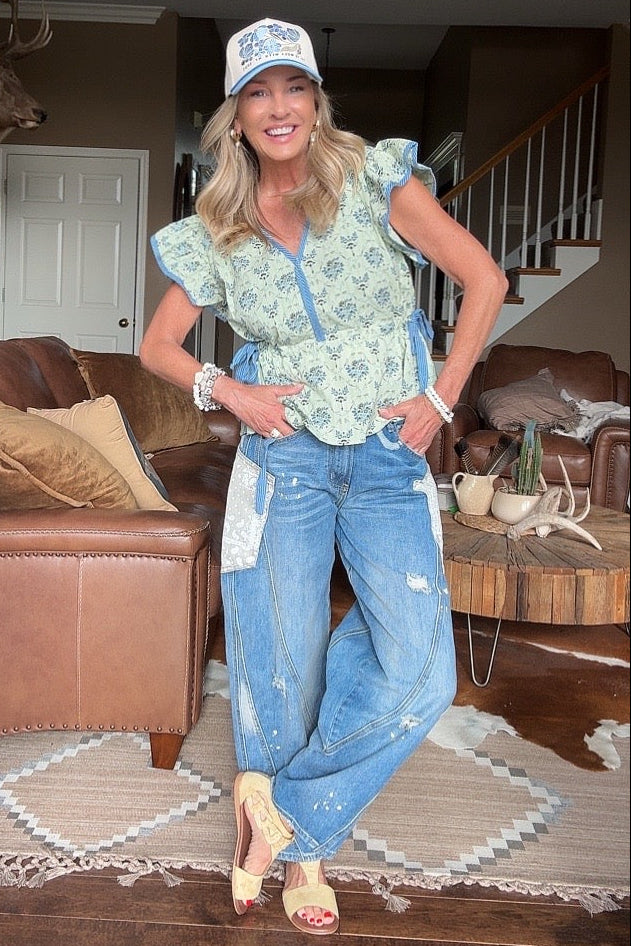 Mint Leaf Blouse