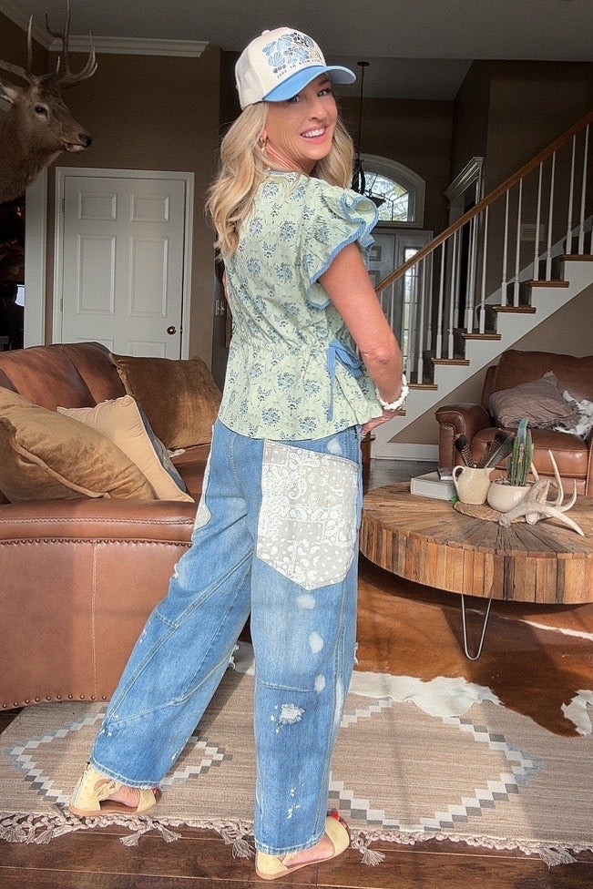 Mint Leaf Blouse
