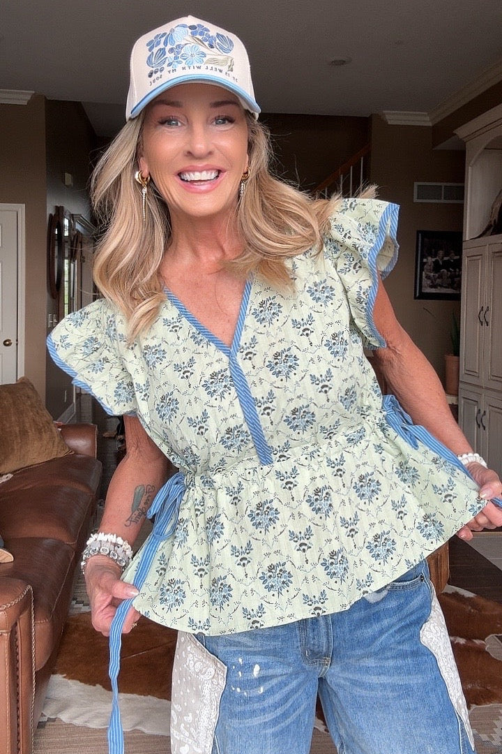 Mint Leaf Blouse