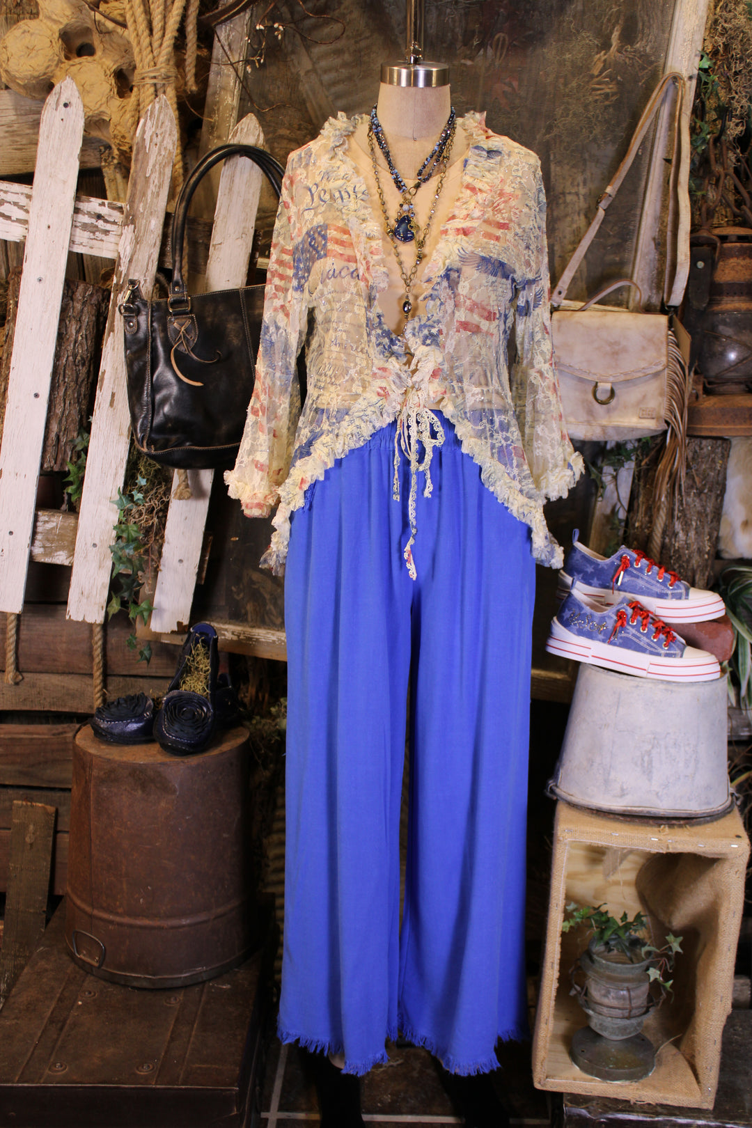 Laid Back Cerulean Pants
