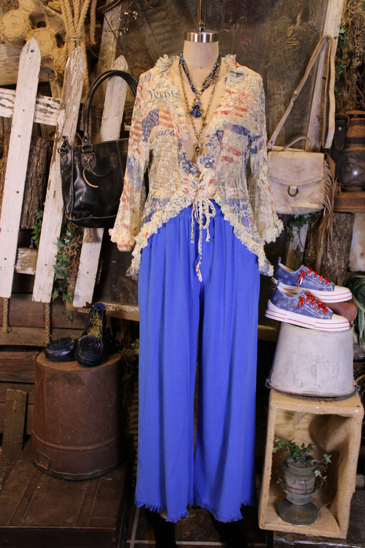 Laid Back Cerulean Pants