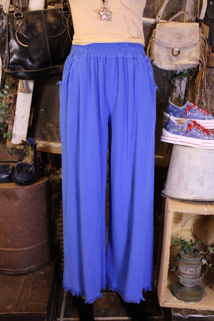 Laid Back Cerulean Pants