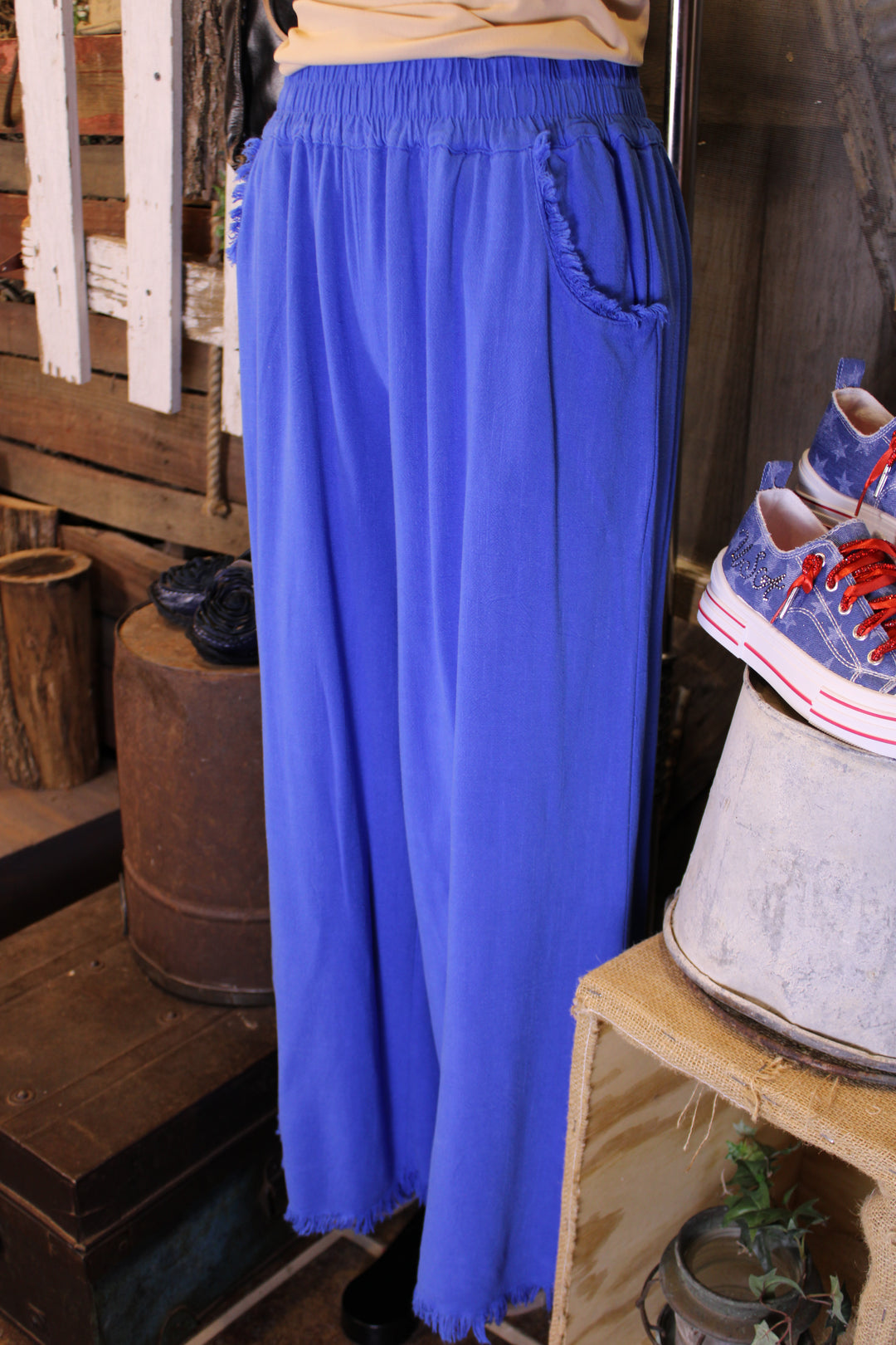 Laid Back Cerulean Pants