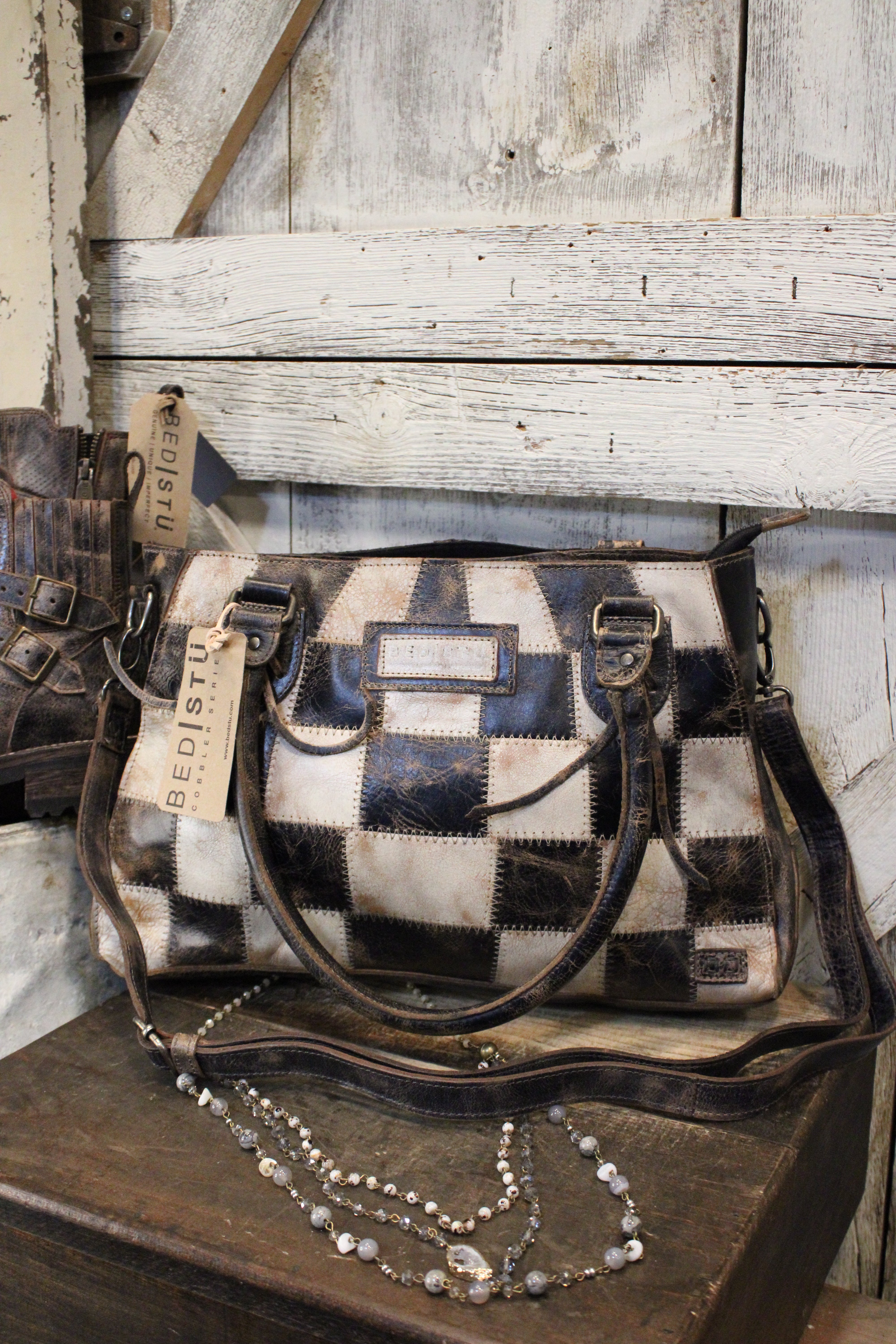 Bed|Stu Rockababy SL Black Lux NectarLux Handbag – Farm Girls