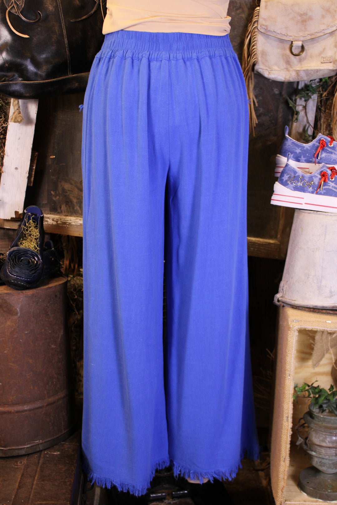 Laid Back Cerulean Pants