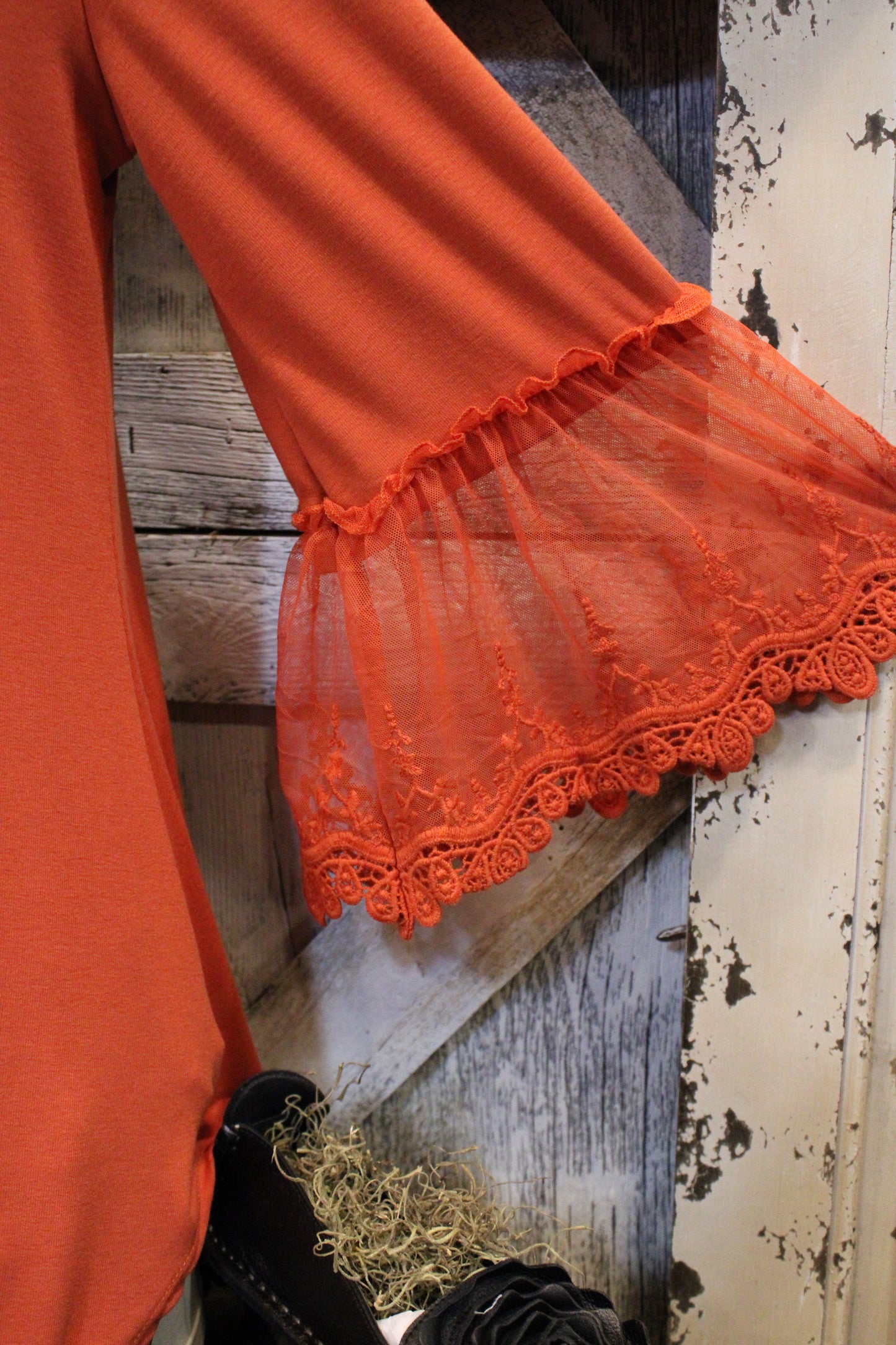 Broom Tail Rust Blouse