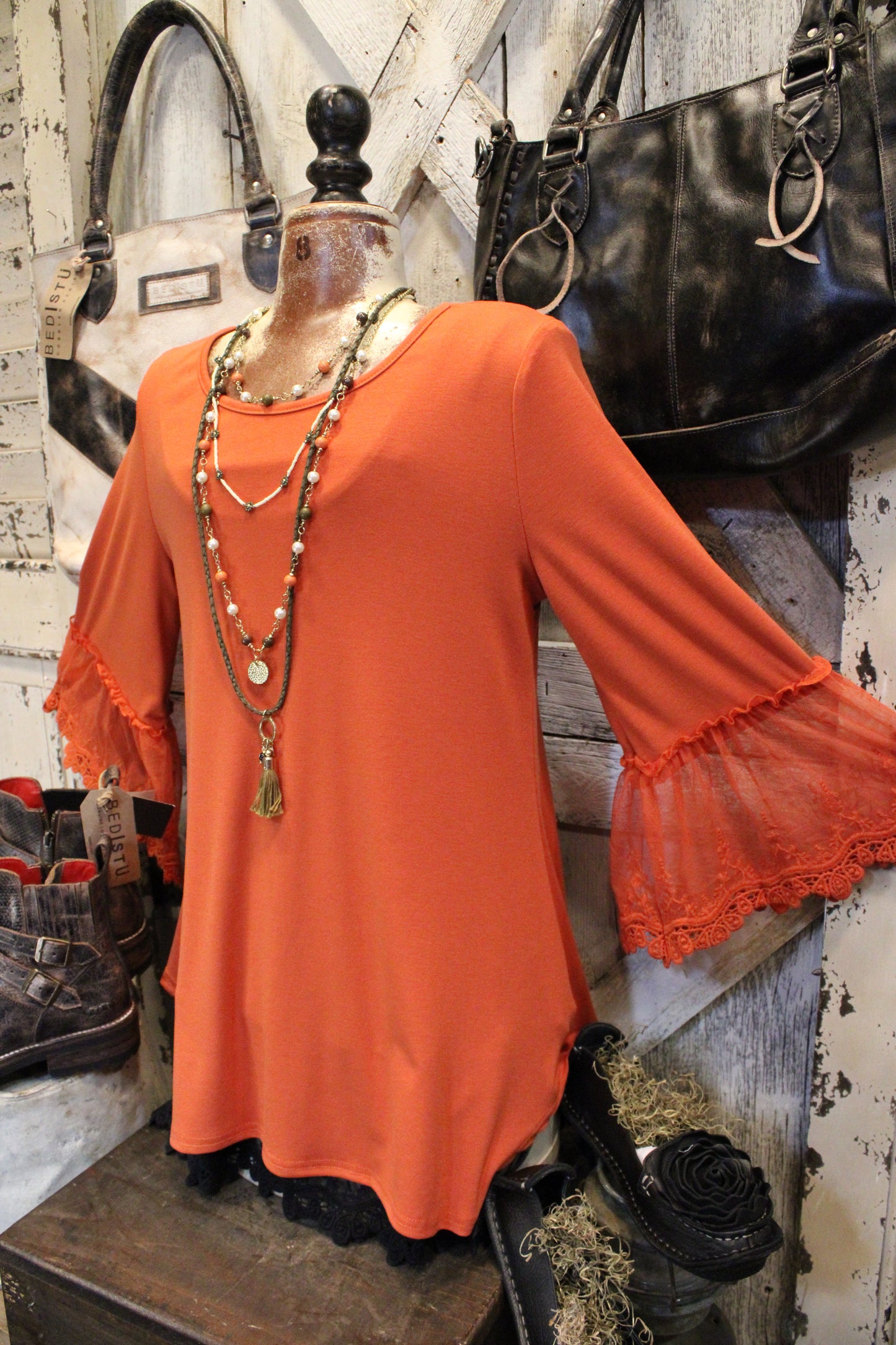 Broom Tail Rust Blouse
