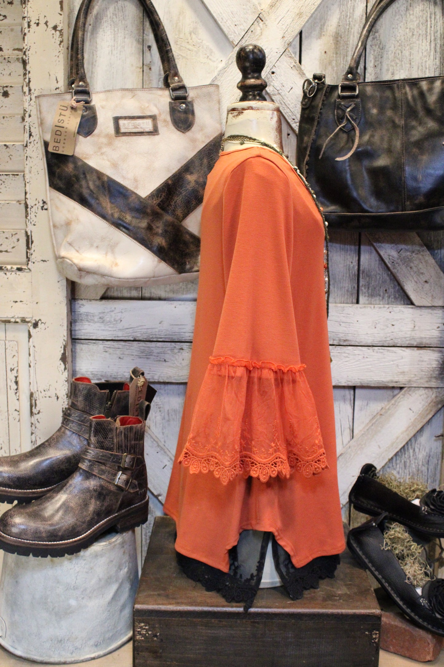 Broom Tail Rust Blouse