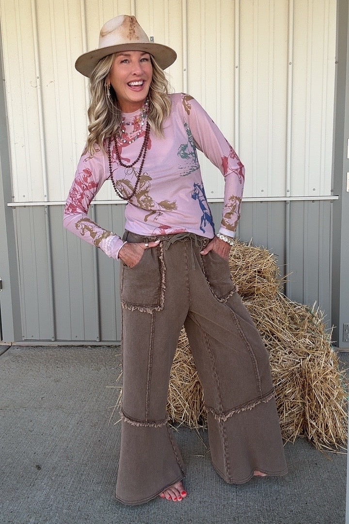 Wild Ride Mesh Blouse