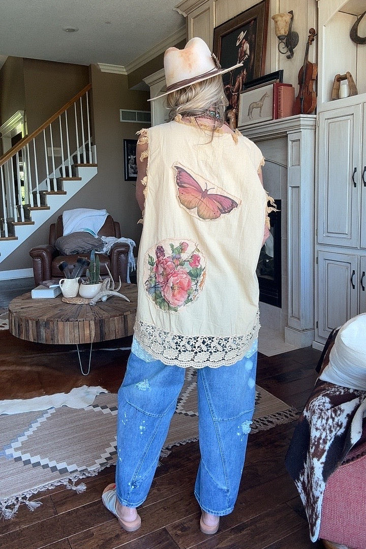 Flight Of Fancy Sleeveless Top