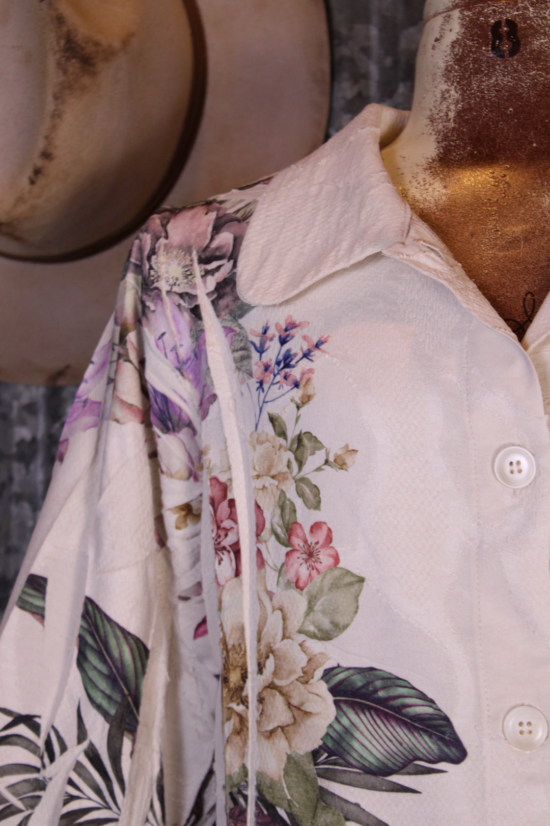 Petals and Poetry Watercolor Flower Jacket