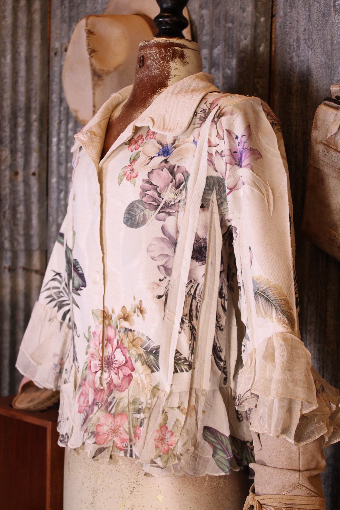 Petals and Poetry Watercolor Flower Jacket