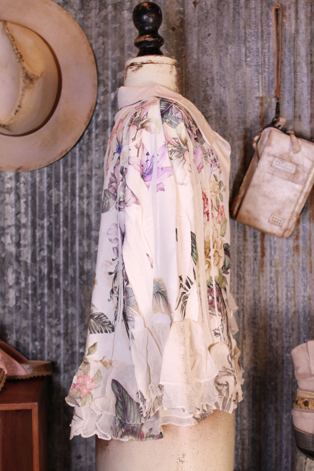 Petals and Poetry Watercolor Flower Jacket