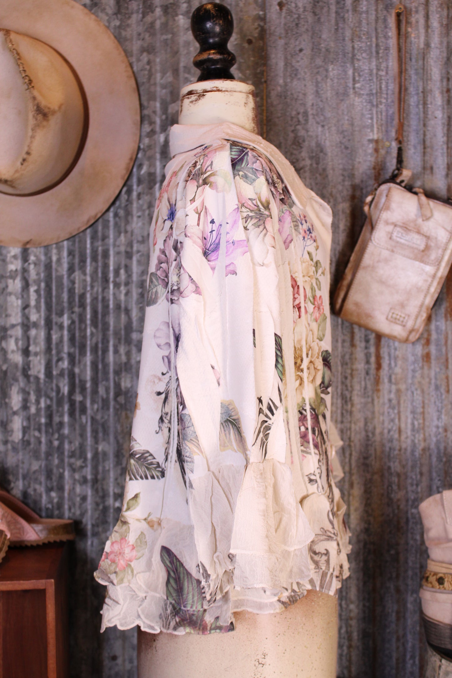 Petals and Poetry Watercolor Flower Jacket