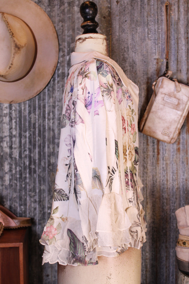 Petals and Poetry Watercolor Flower Jacket