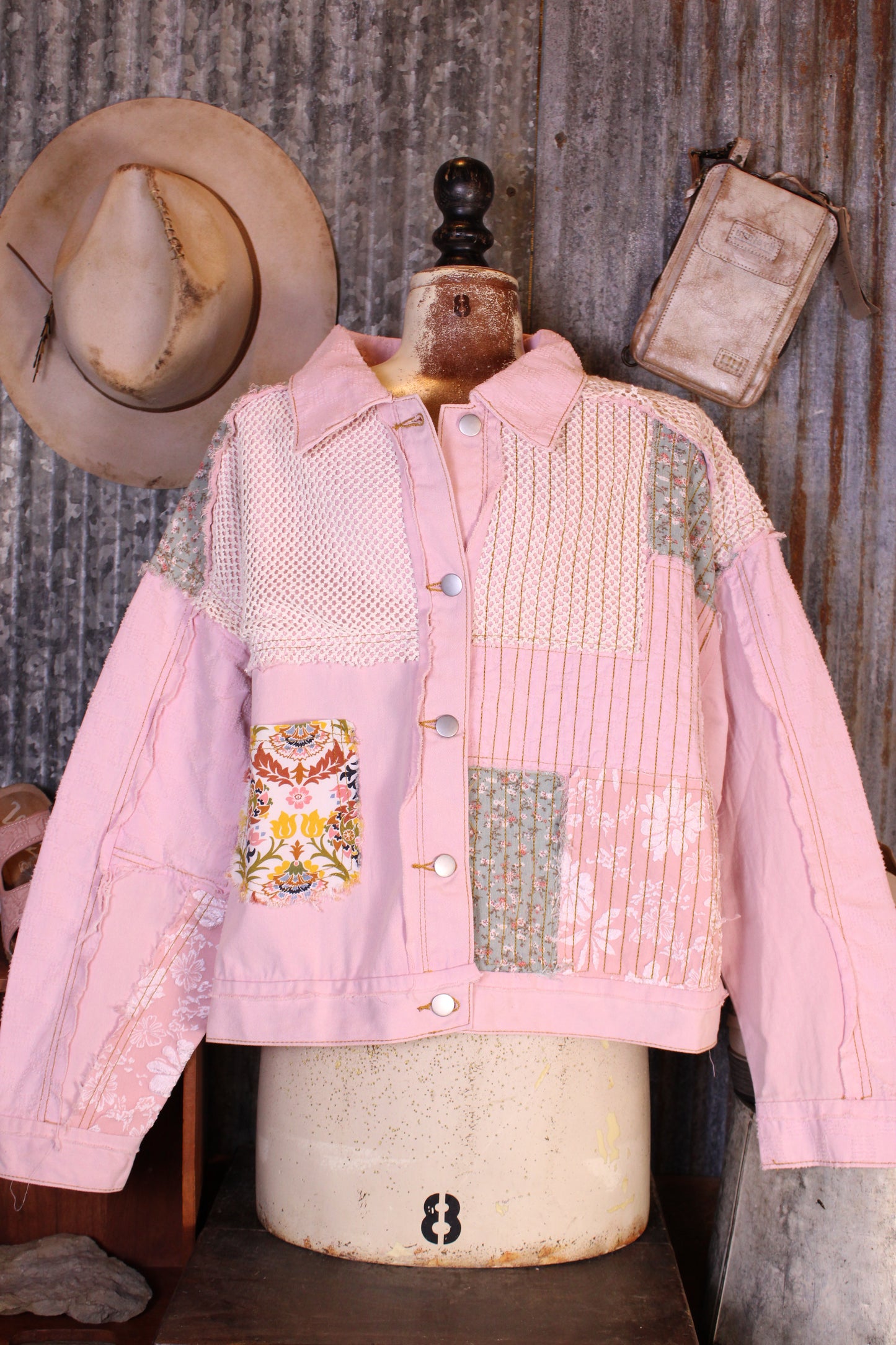 Pastel Prairie Denim Jacket