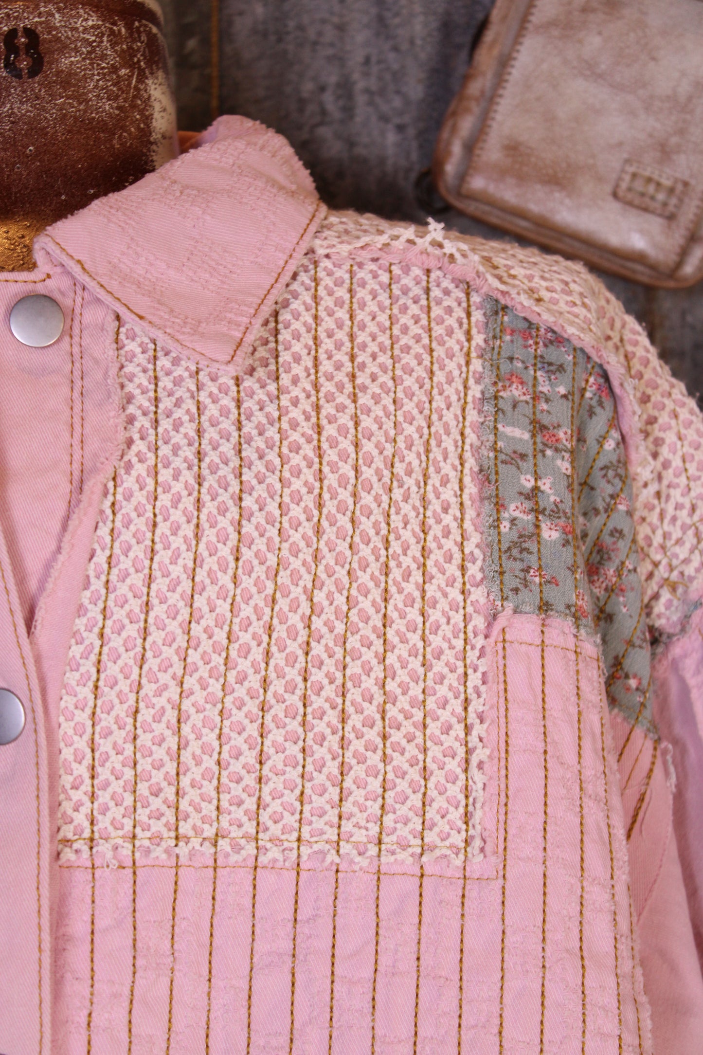 Pastel Prairie Denim Jacket