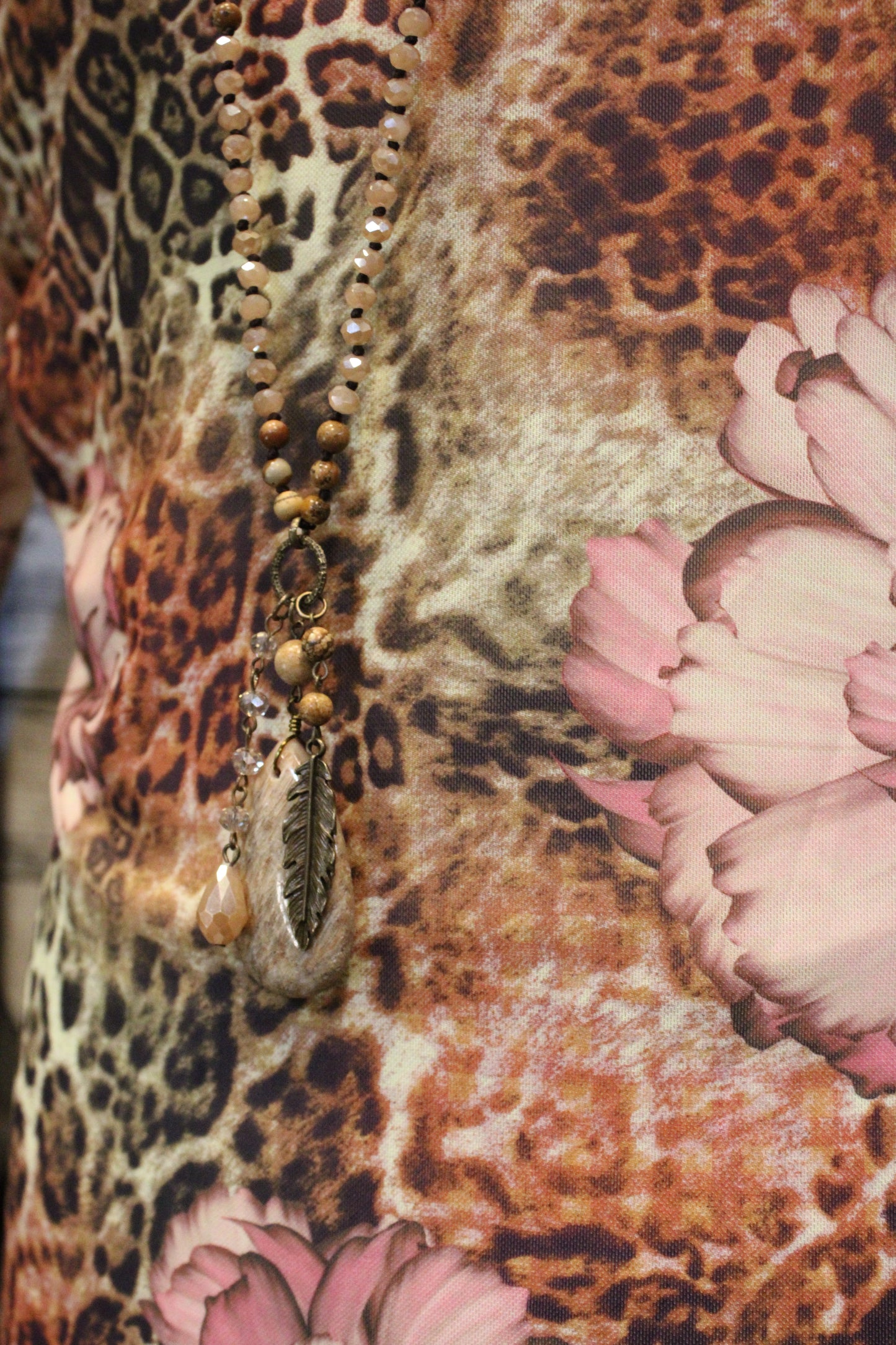 Fierce Floral Mesh Top