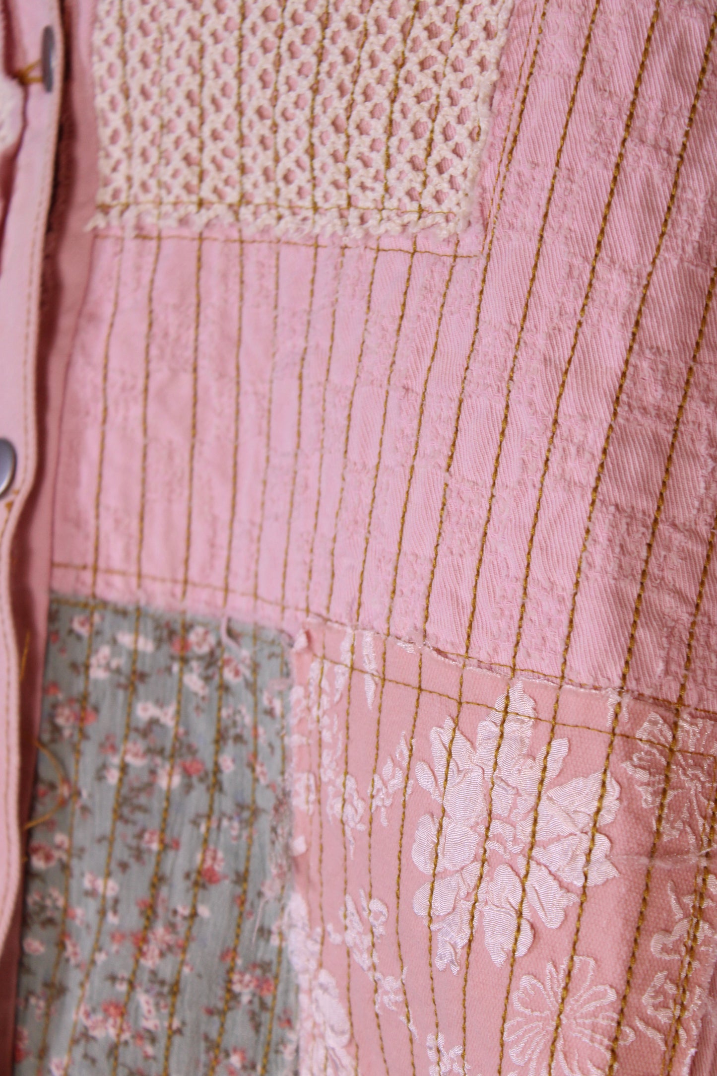 Pastel Prairie Denim Jacket