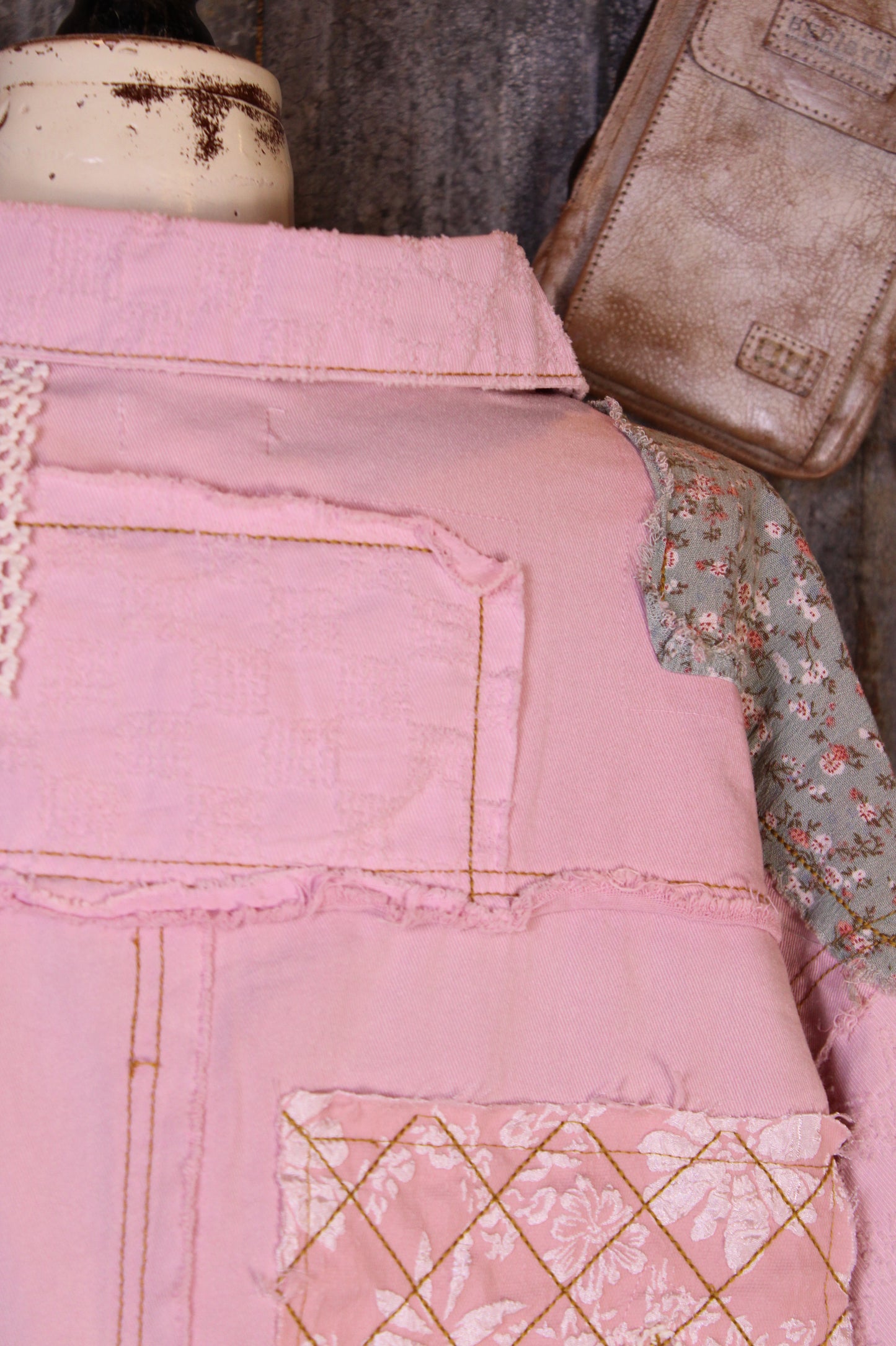 Pastel Prairie Denim Jacket