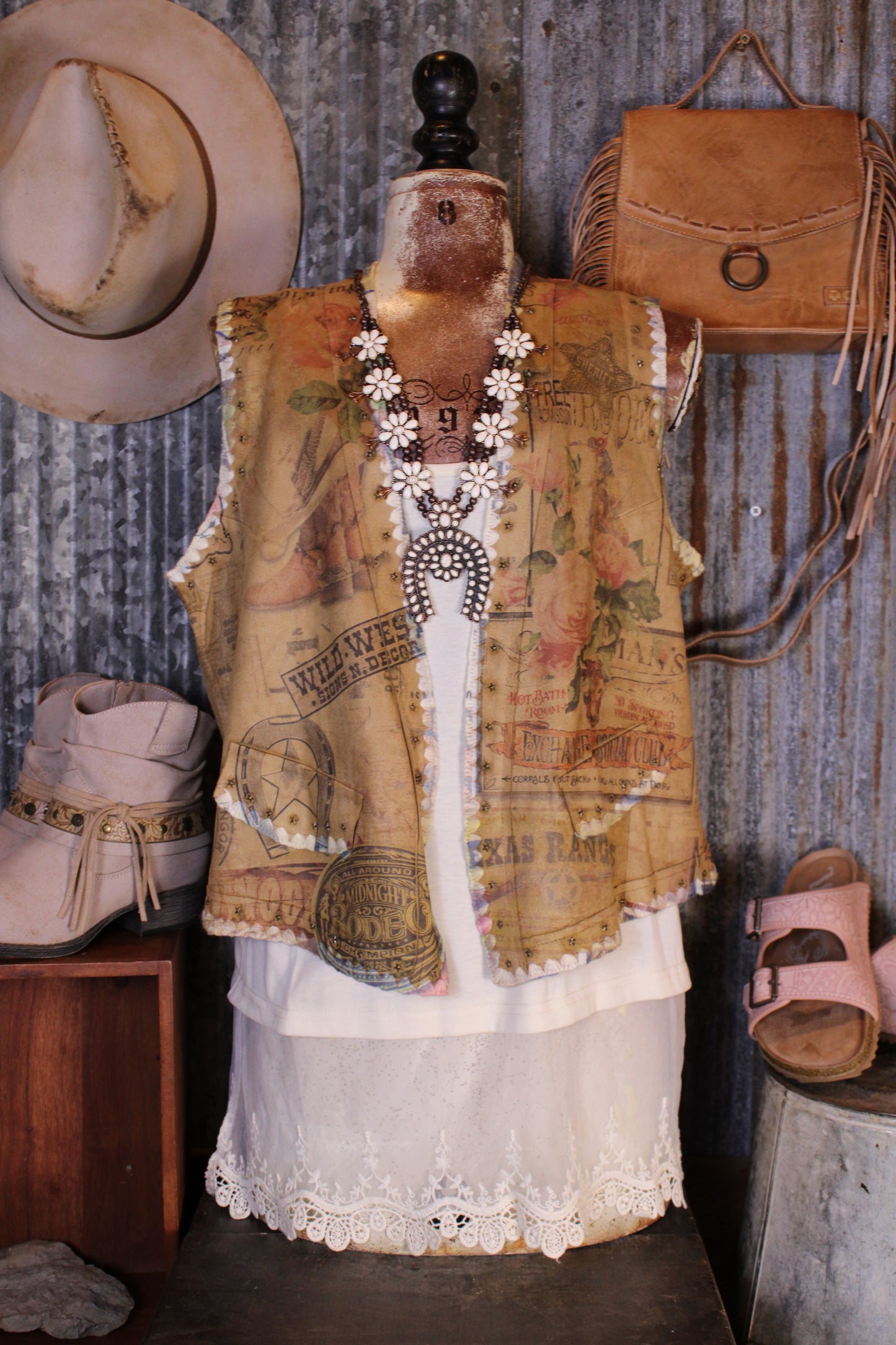 Dakota Soft Brown Vest