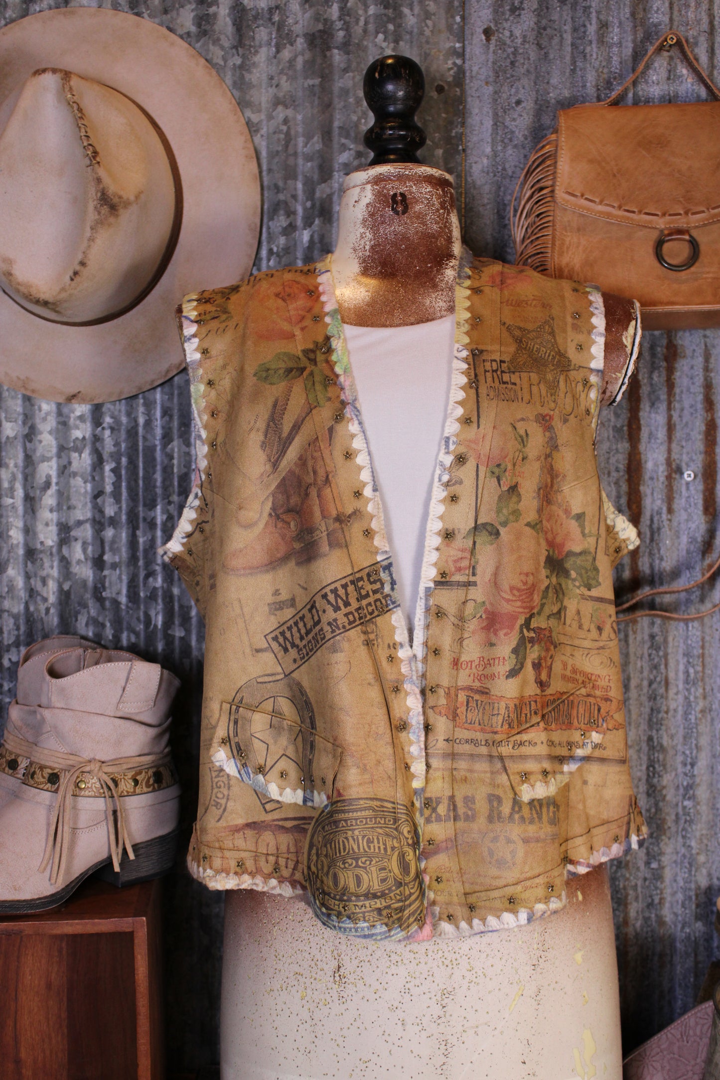 Dakota Soft Brown Vest