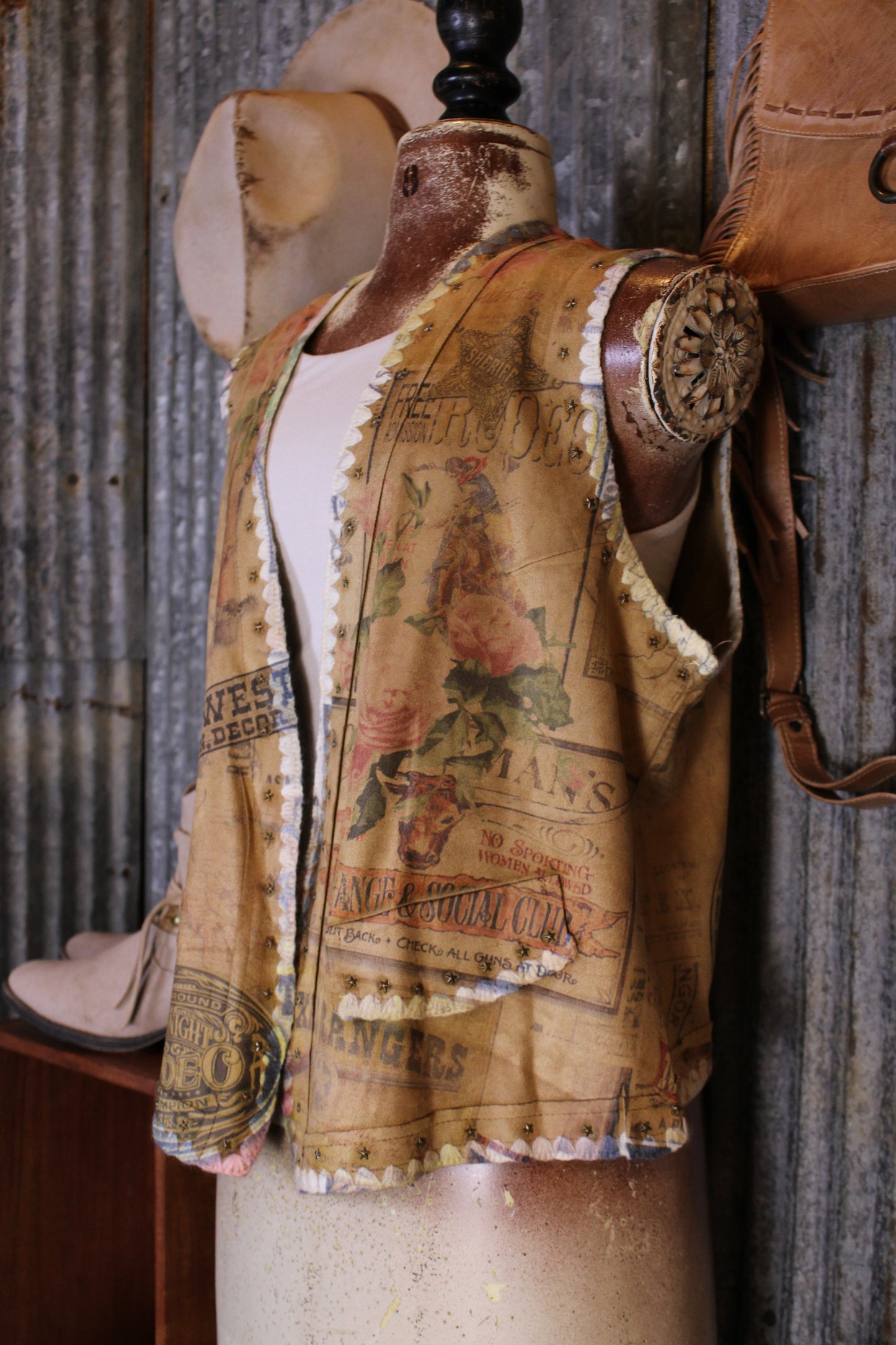 Dakota Soft Brown Vest